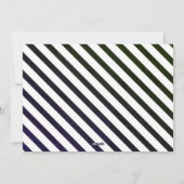 Niedliche Windel- und Wischdusche Feiertagskarte (Rückseite)