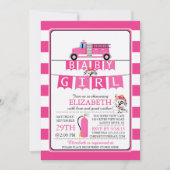 Niedliche Windenfeuerungsanlage Kinderdusche Einla Einladung (Vorderseite)