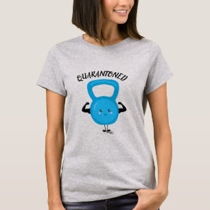 Niedliche Windgymnastik "Quarantoned sports" T-Shirt