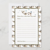 Niedliche Winter Arctic Whale Baby Dusche Einladung (Vorderseite)