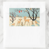 Niedliche Winter Friends Stickers (Tasche)