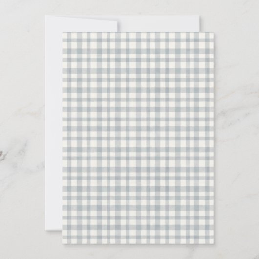 Niedliche Winter Herz Leafy Ugly Sweater Baby Dusc Dankeskarte (Rückseite)