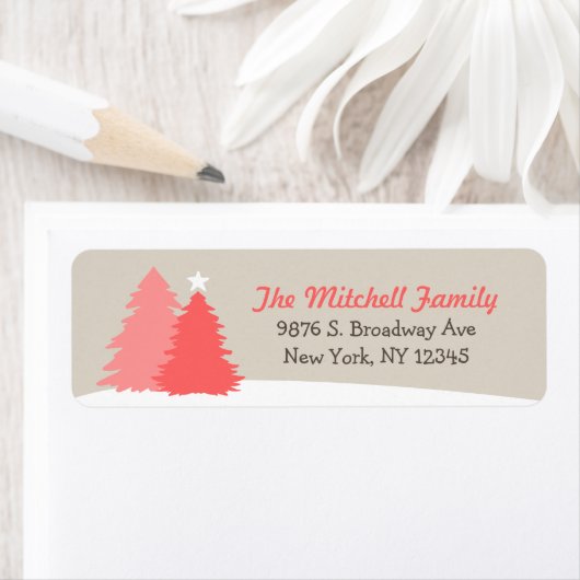 Niedliche Winterbäume (Insitu)