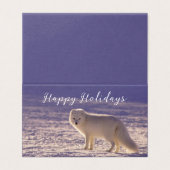 Niedliche Winterfotografie des Schneefräses (Außenseite Aufgefaltet)