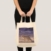 Niedliche Winterfotografie des Schneefräses Tragetasche (Vorderseite (Produkt))