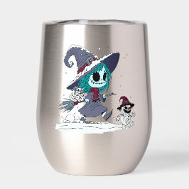 Niedliche Winterhexe