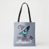 Niedliche Winterhexe Tasche (Vorderseite)