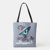 Niedliche Winterhexe Tasche (Rückseite)