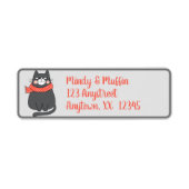 Niedliche Winterkatzenadresse (Vorne)