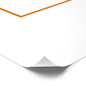 Niedliche Winterkunst Poster (Ecke)