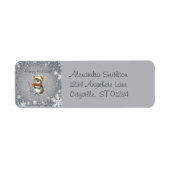 Niedliche Wintermaus mit Berries (Vorne)