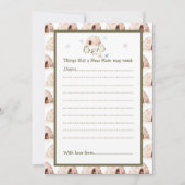 Niedliche Winterpinguine Kinderdusche Einladung (Vorderseite)