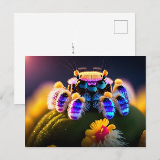 Niedliche Wirbelsäule, Postkreuzung Postkarte (Vorne/Hinten)