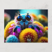 Niedliche Wirbelsäule, Postkreuzung Postkarte (Vorderseite)