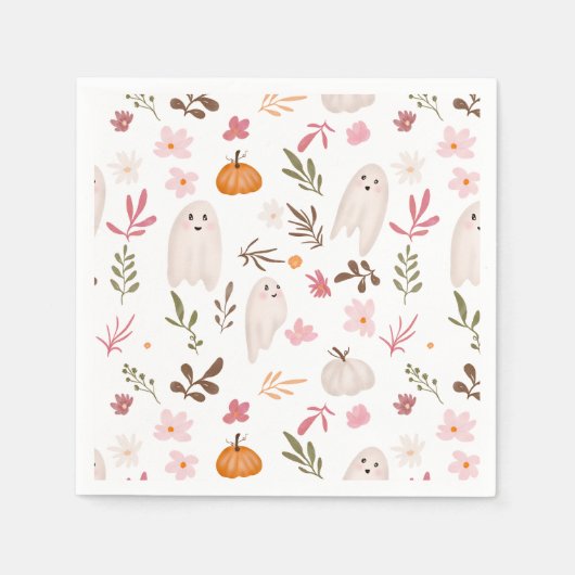 Niedliche Wirbelsäulendusche Serviette (Vorderseite)