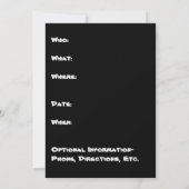 Niedliche Wissenschaftler im Labrador Einladung (Rückseite)