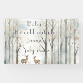 niedliche Wohn-Babydusche Banner