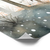 niedliche Wohn-Babydusche Poster (Ecke)