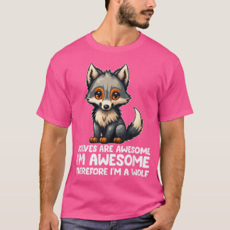 Niedliche Wölfe sind Phantastisch, ich bin Phantas T-Shirt
