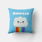 Niedliche Wolke Kissen (Rückseite)