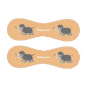 Niedliche Wollmammut-Cartoon-Abbildung Baseball (Paneele)