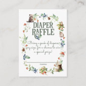 Niedliche Woodland Animal Adventure Neutral Baby S Begleitkarte (Vorderseite)