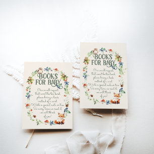 Niedliche Woodland Animal Adventure Neutral Baby S Begleitkarte