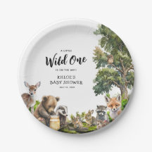 Niedliche Woodland Animals Kinderdusche