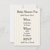 Niedliche Woodlands Fox Kinderdusche Einladung (Rückseite)