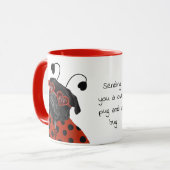 Niedliche Wordplay Liebe Mops Tasse (Vorderseite Links)