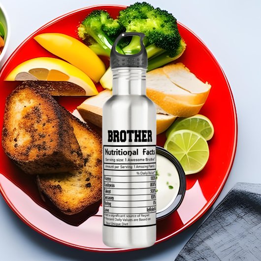 niedliche Wortkunst Edelstahlflasche