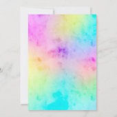 niedliche Wortsuche Einladung (Rückseite)