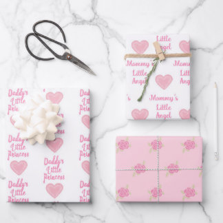 Niedliche Wrapping Paper Sheets für Babyduschen Geschenkpapier Set