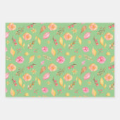 Niedliche Wrapping Paper Sheets für Babyduschen Geschenkpapier Set (Vorderseite 2)