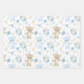Niedliche Wrapping Paper Sheets für Babyduschen Geschenkpapier Set (Vorderseite)
