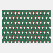 Niedliche Wrapping Paper Sheets von Santa Gnome Geschenkpapier Set (Vorderseite 3)