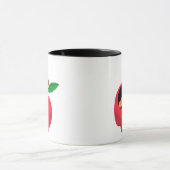 niedliche Wurm-Tasse Tasse (Zentrum)
