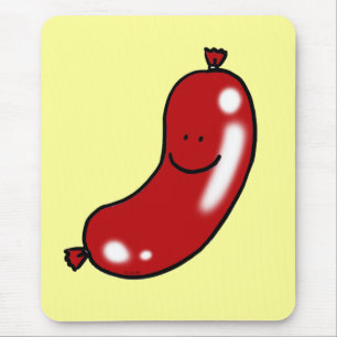 Niedliche Wurst Mousepad