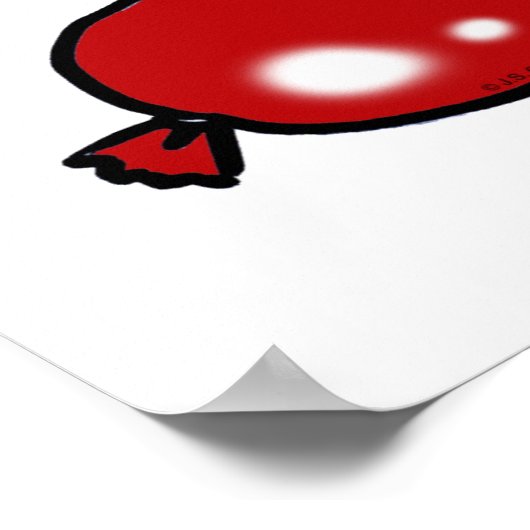 Niedliche Wurst Poster (Ecke)