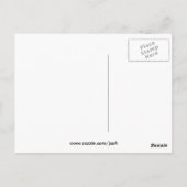 Niedliche Wurst Postkarte (Rückseite)