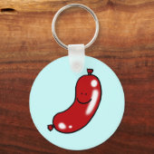Niedliche Wurst Schlüsselanhänger (Vorderseite)