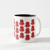 Niedliche Wurstfaktoren Zweifarbige Tasse (VorderseiteRechts)