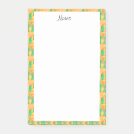 Niedliche Wüstenkaktus Post-it Klebezettel