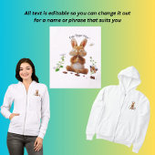 Niedliche Yoga-Mama ! Hase Hoodie