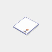 Niedliche Yoga-Meditationsstation für Mädchen Post-it Klebezettel (angewinkelt)