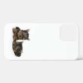 Niedliche Yorkshire Terrier Welpen Case-Mate iPhone Hülle (Rückseite (Horizontal))