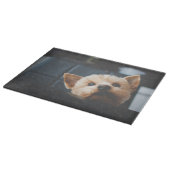 Niedliche Yorkshire Terrier Welppy Doppy Cutting B Schneidebrett (Ecke)