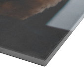 Niedliche Yorkshire Terrier Welppy Doppy Cutting B Schneidebrett (Ecke)