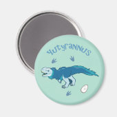 Niedliche Yutyrannus Magnet (Vorderseite/Rückseite)