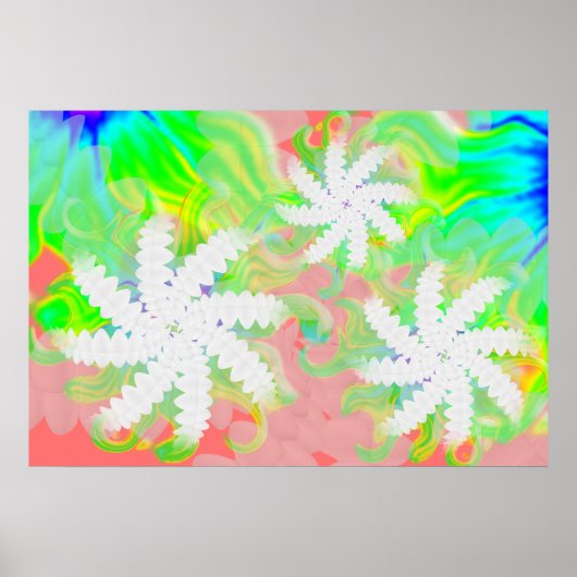 Niedliche Zähne-Zahnpünktchen Poster (Vorne)